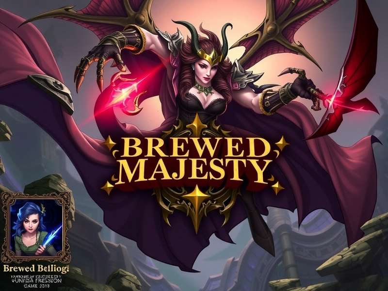 Brewed Majesty Game Cover Art